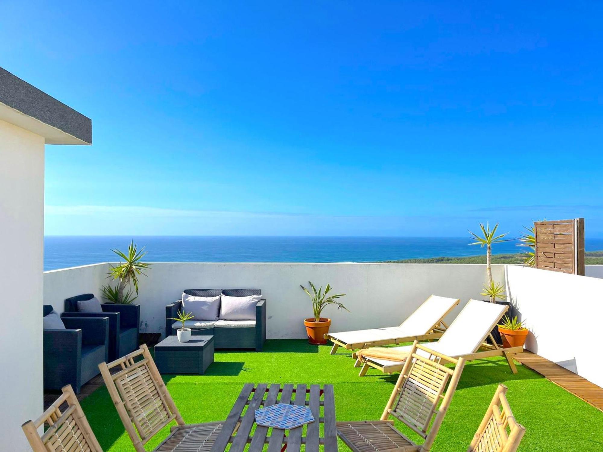 Nazare Boutique W Sea View And Private Rooftop Terace Exteriér fotografie