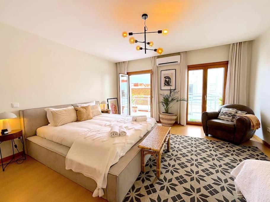 Nazare Boutique W Sea View And Private Rooftop Terace Exteriér fotografie